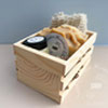Basket of Goat Milk Soaps & Lip Balm