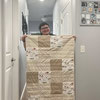 Sandy Safari Baby Quilt