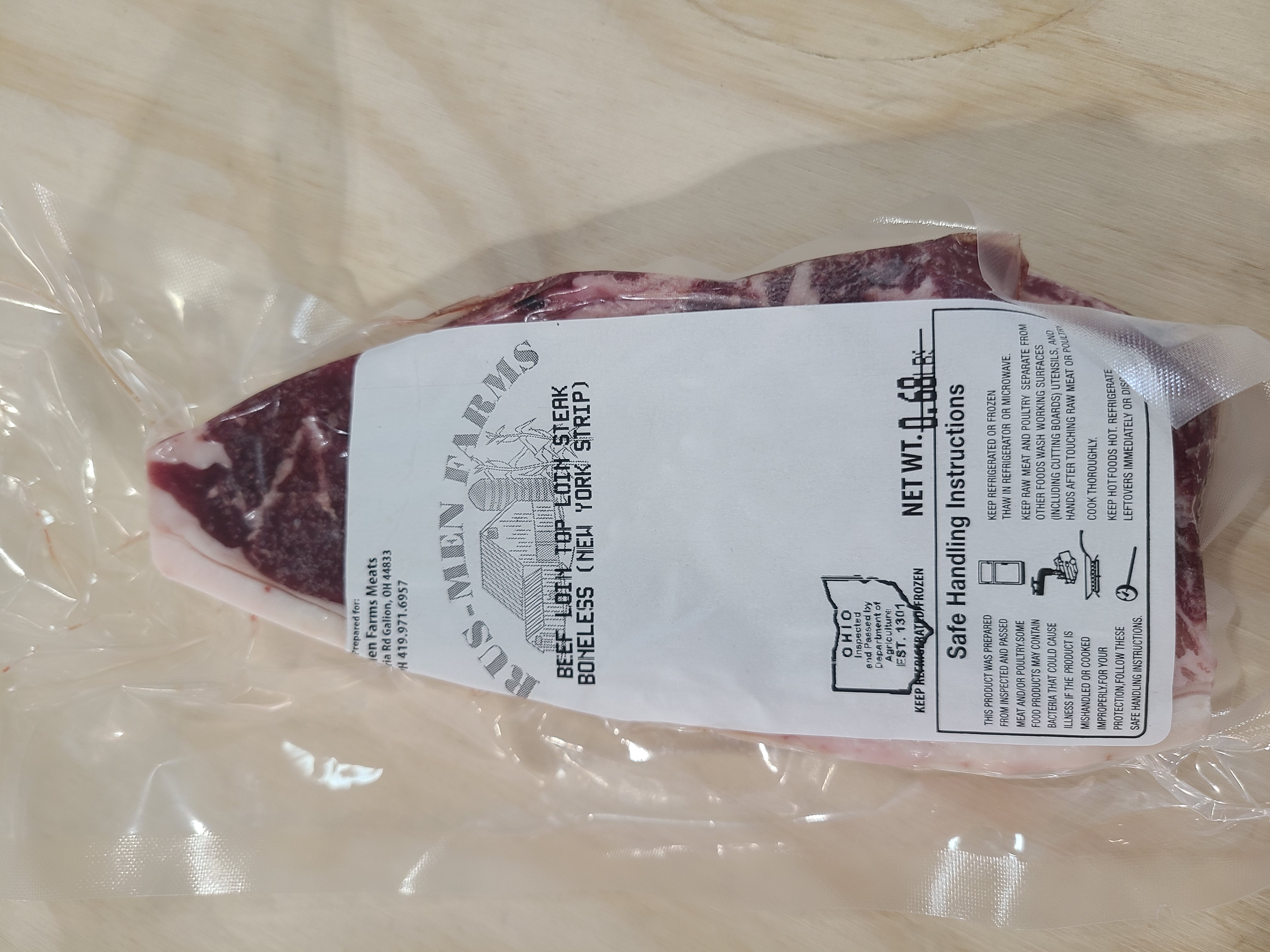 Beef Strip Steak