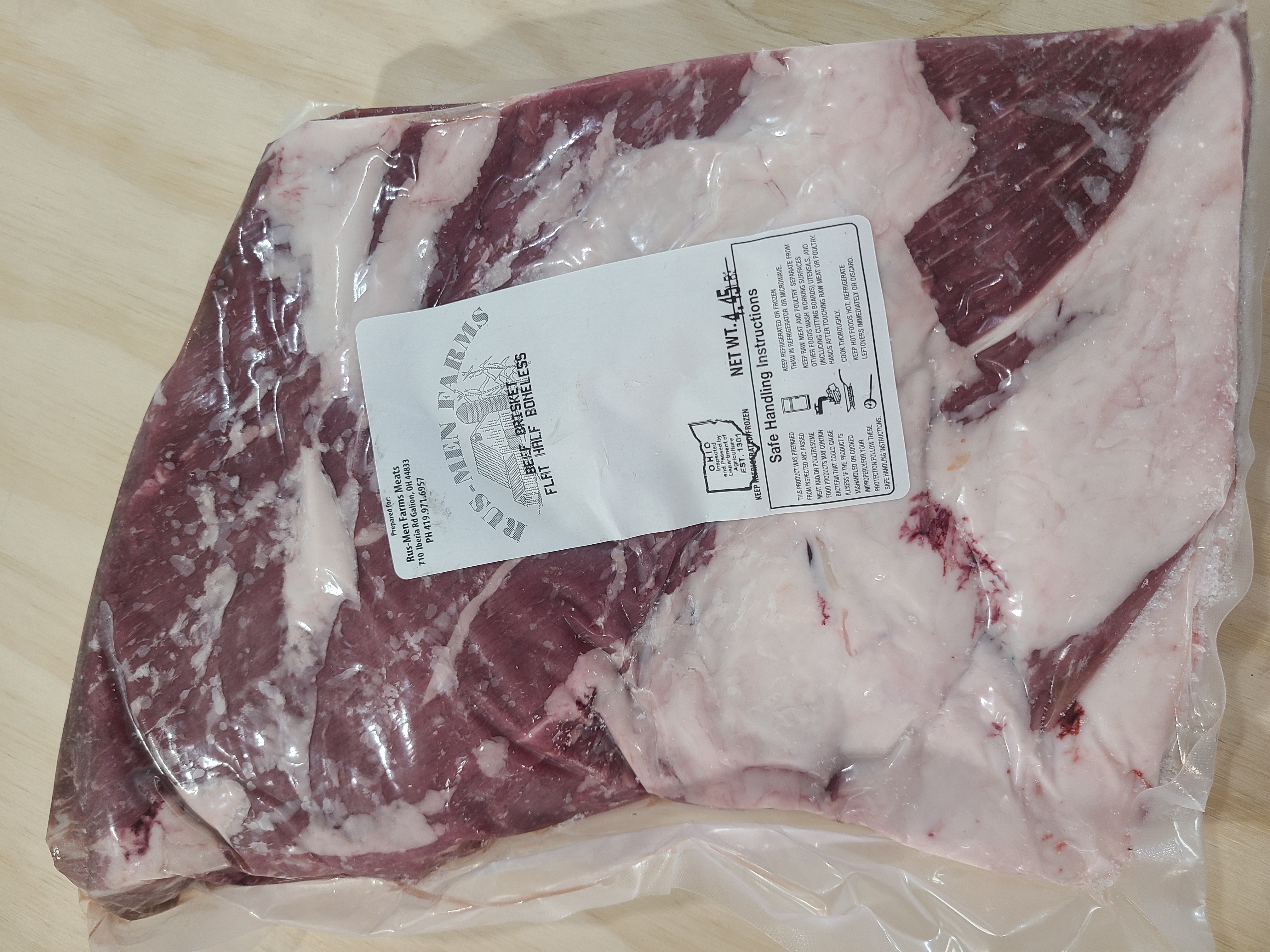 Beef Half Brisket-Flat