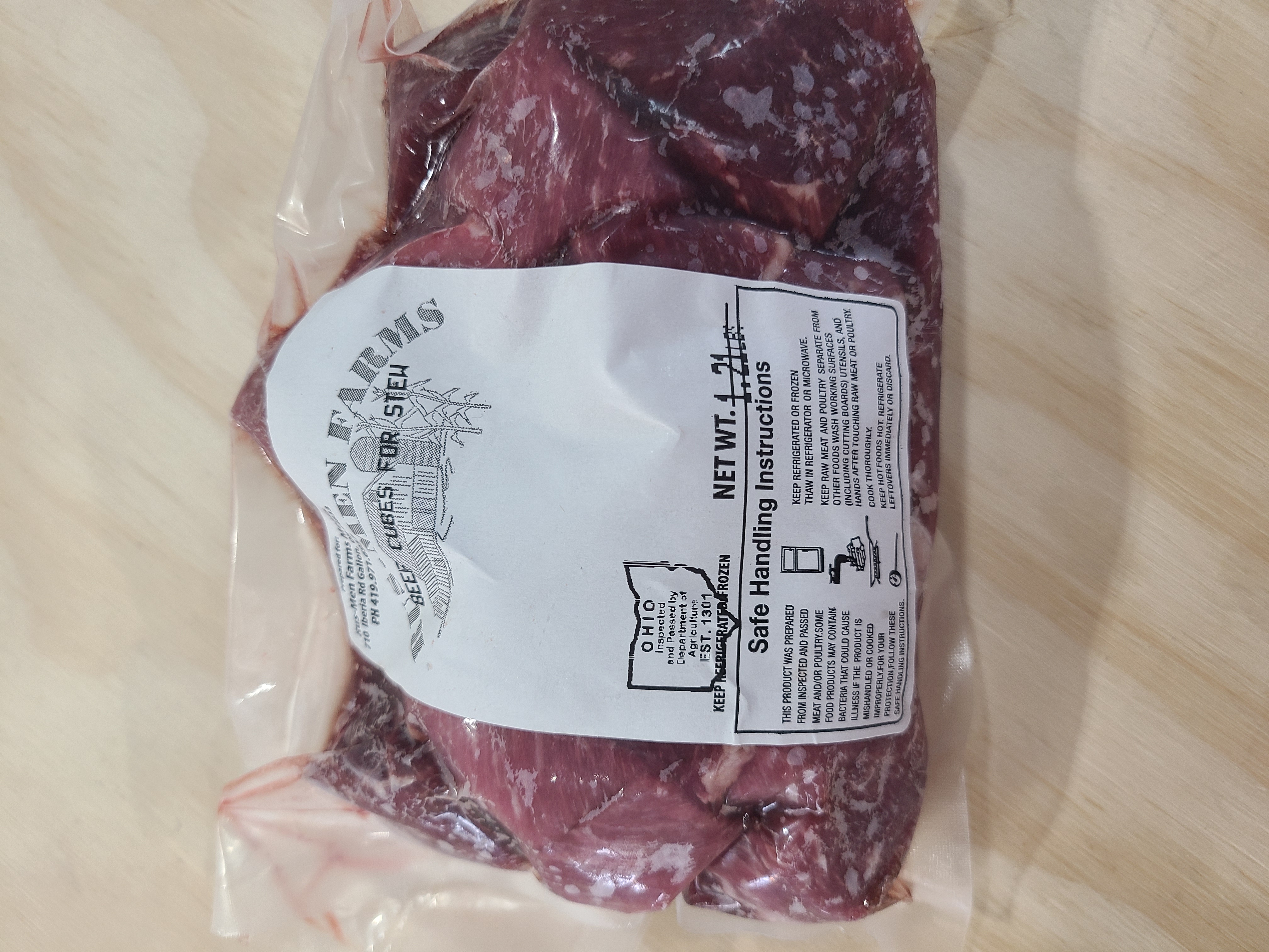 Beef Stew Meat (cubes)