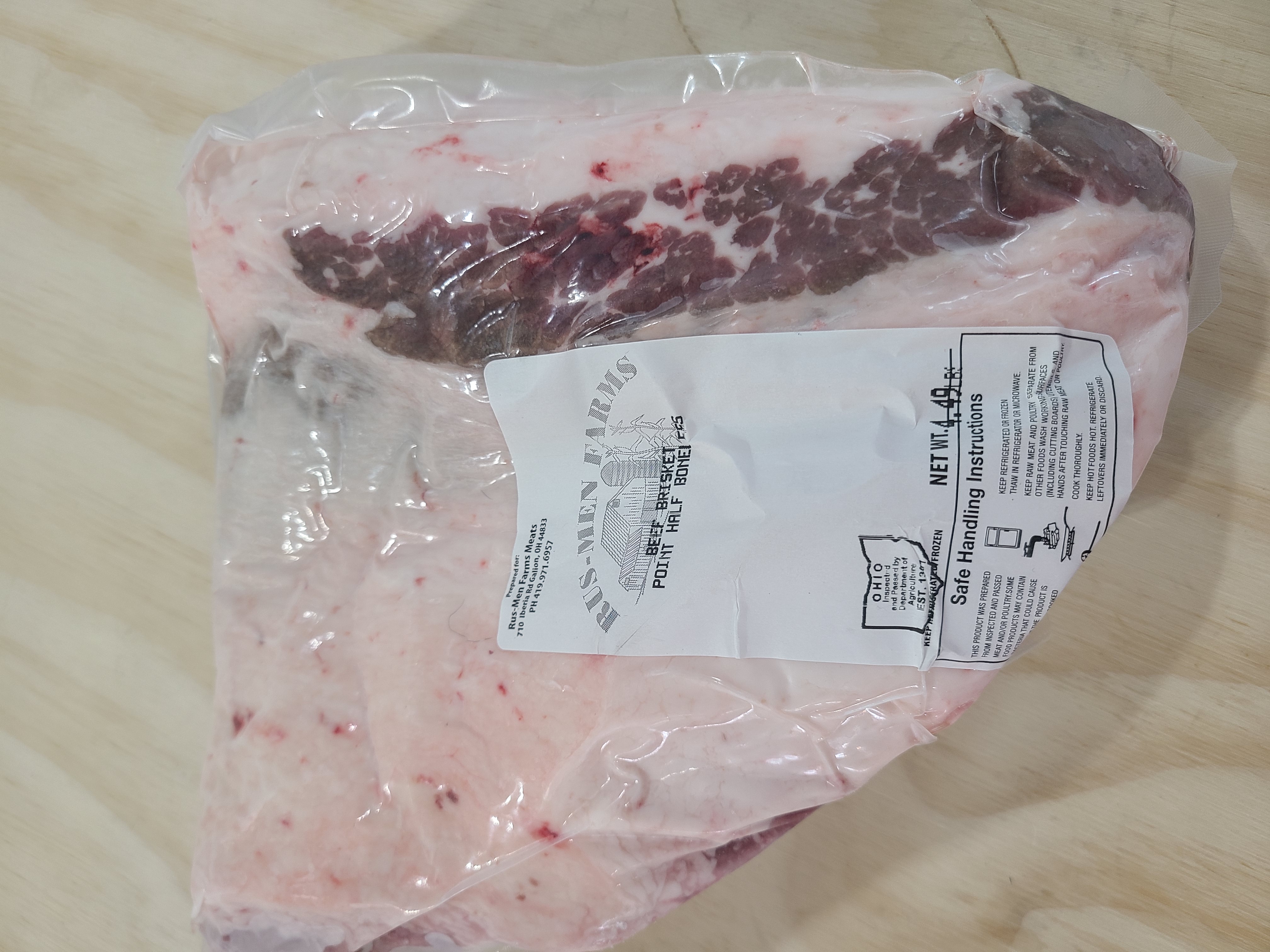 Beef Half Brisket-Point
