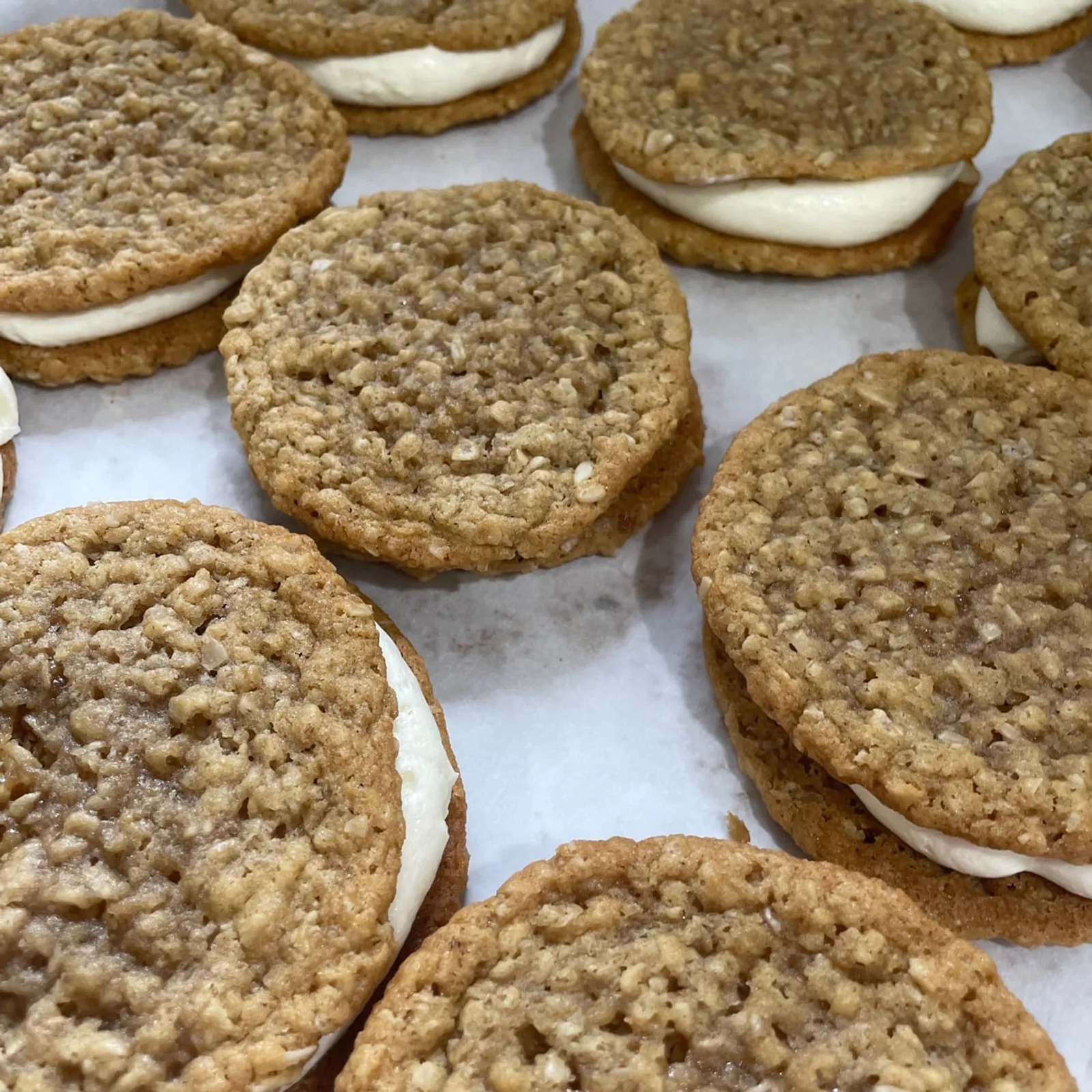 Gluten Sensitive Oatmeal Cream Pies