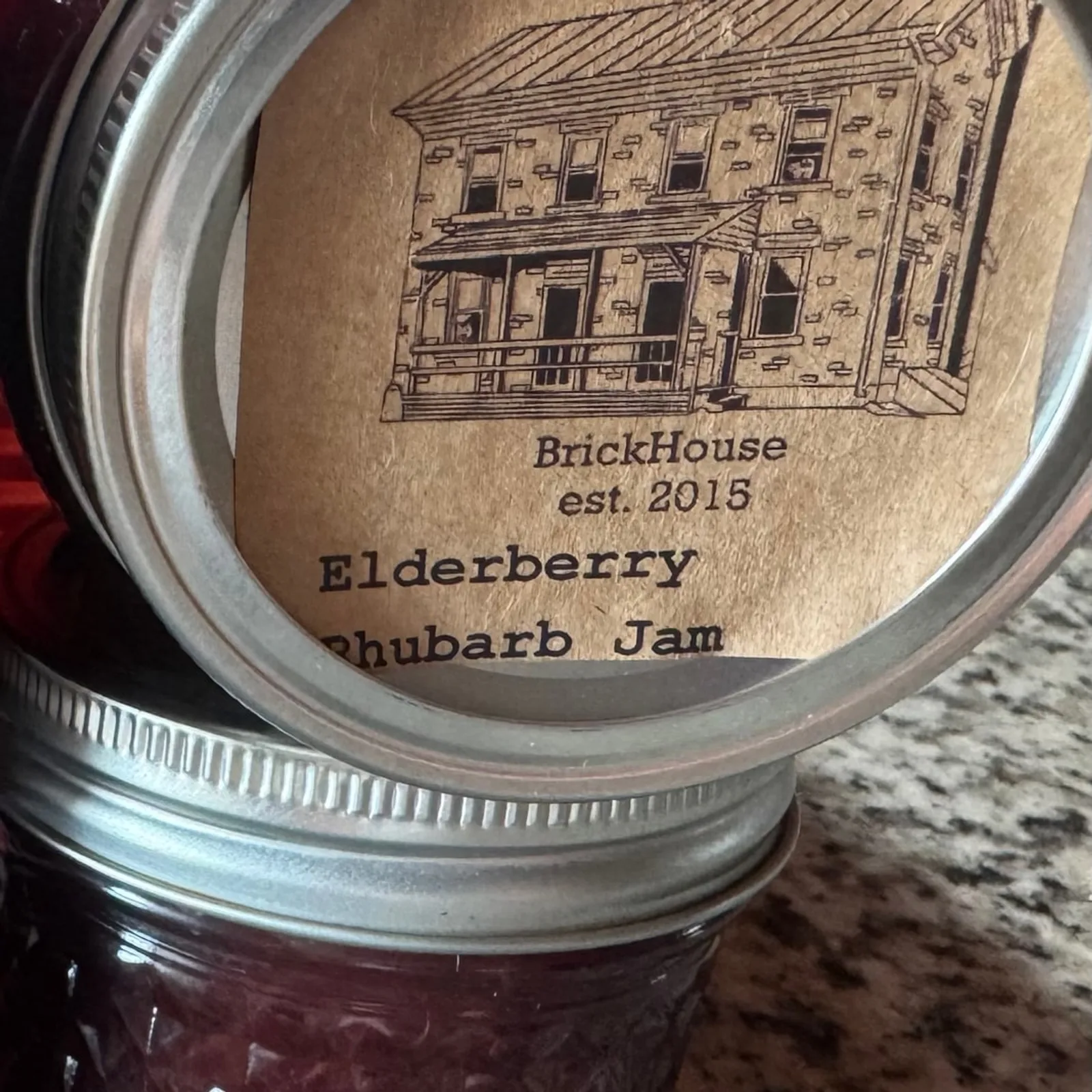 Elderberry Rhubarb Jam