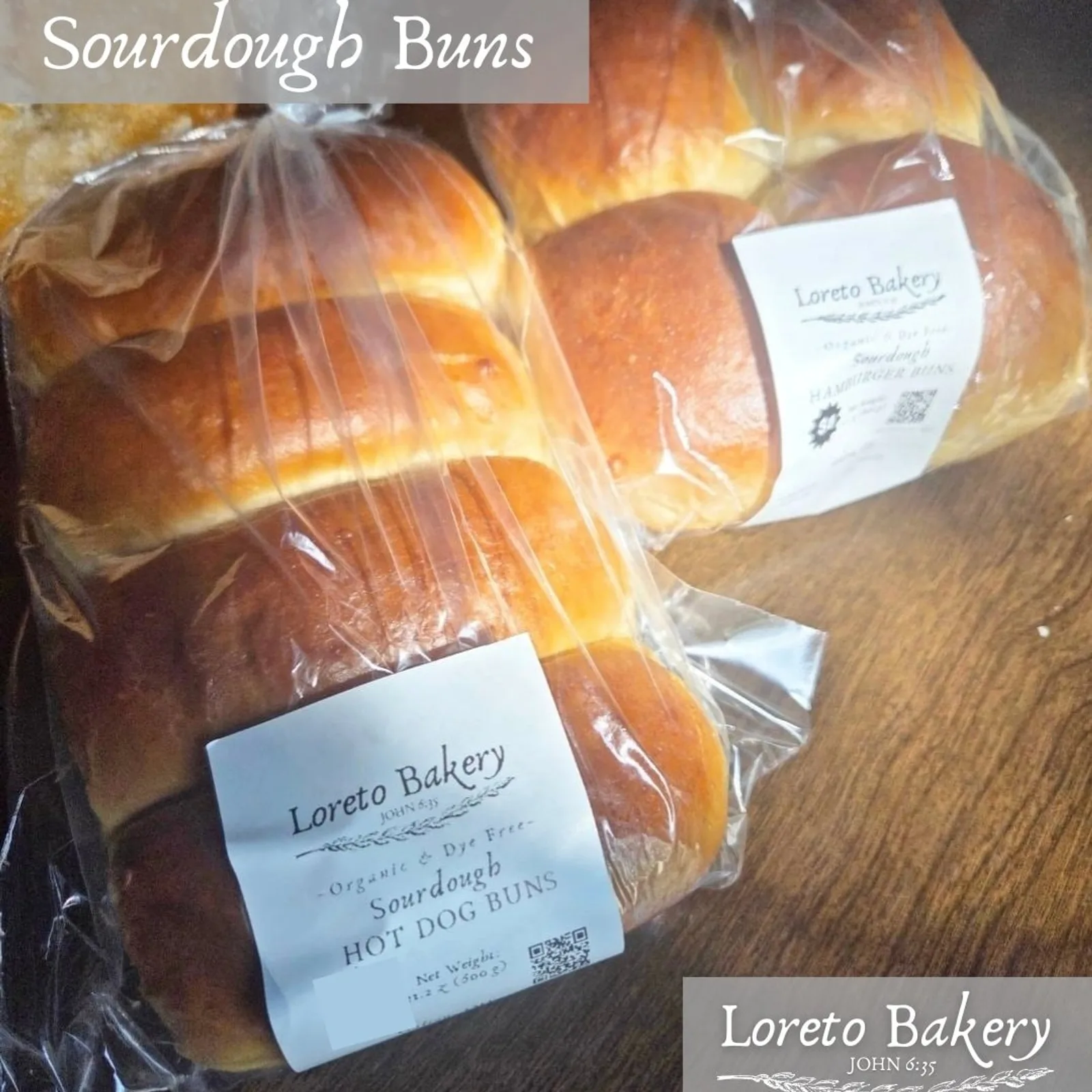 Organic Sourdough Buns