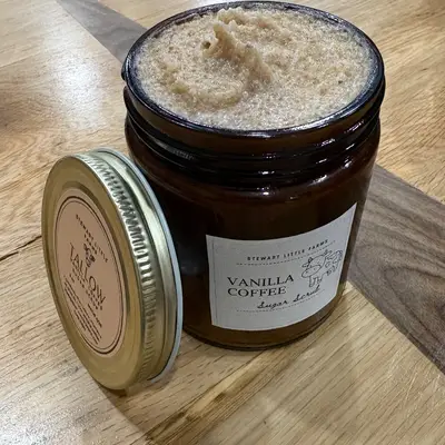 Vanilla Coffee Tallow Sugar Scrub